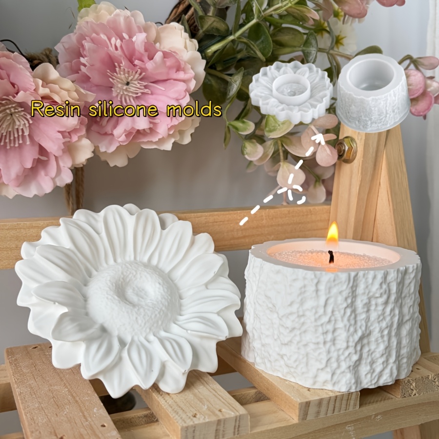 Silicone Epoxy Resin Molds Set - Molde de Silicone para Resina |