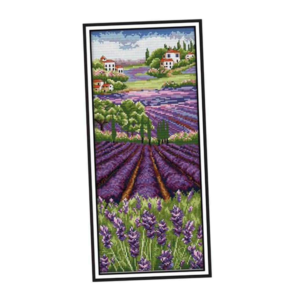 Cross Stitch Stamped Kits Beginners - Kits de Bordado em Ponto Cruz