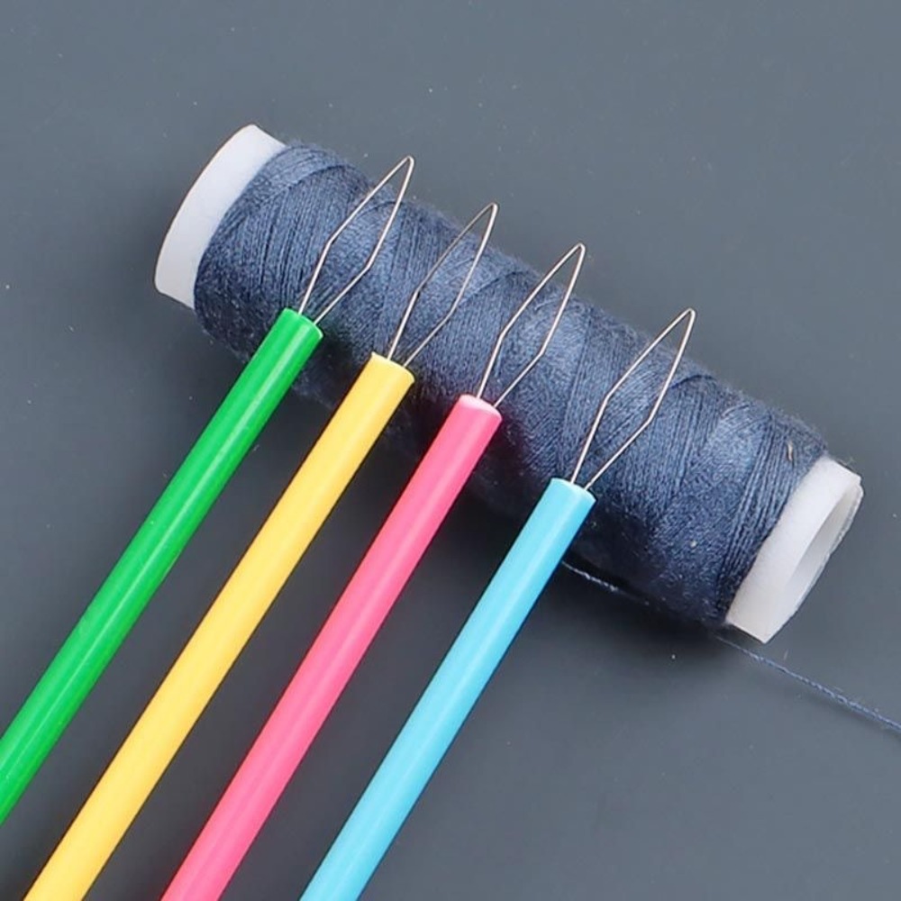Cotton Embroidery Thread Skeins - 10 pçs bordado rosqueamento agulha threader