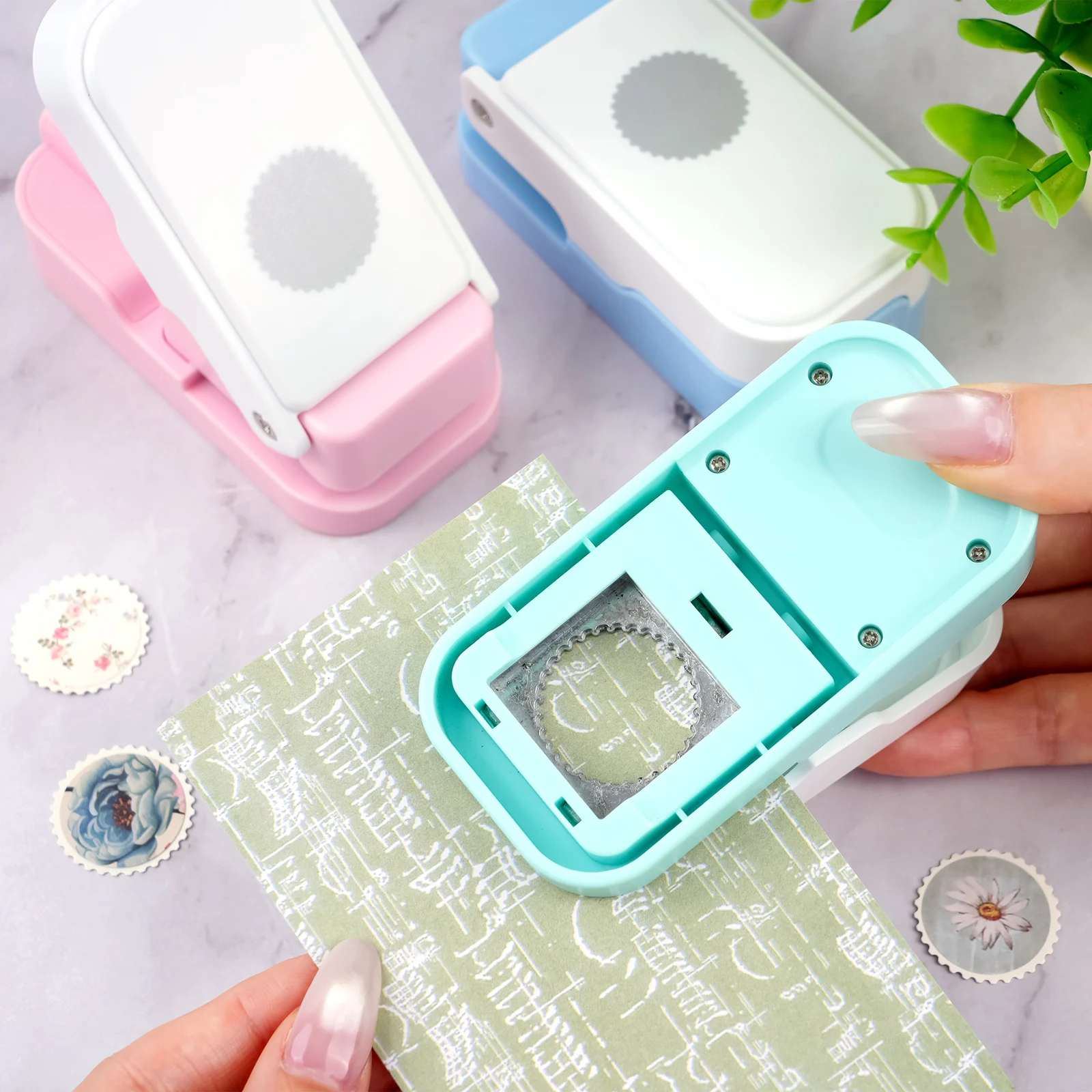 Scrapbooking - Perfurador de Papel em Círculo com