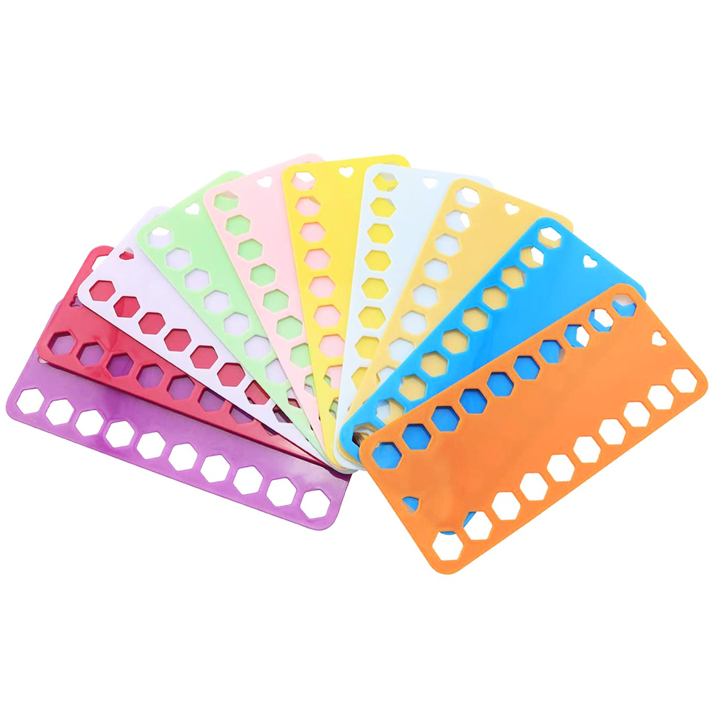 Cotton Embroidery Thread Skeins - 10 pçs ponto cruz corda buraco