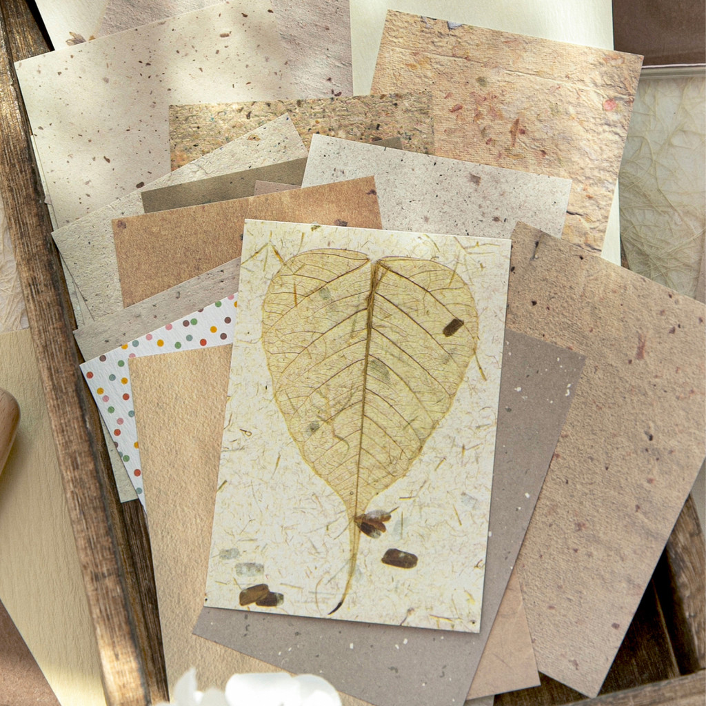 50PCS Papel Vintage para Scrap - Vintage Junk Journal Scrapbooking Paper avaliação e preço
