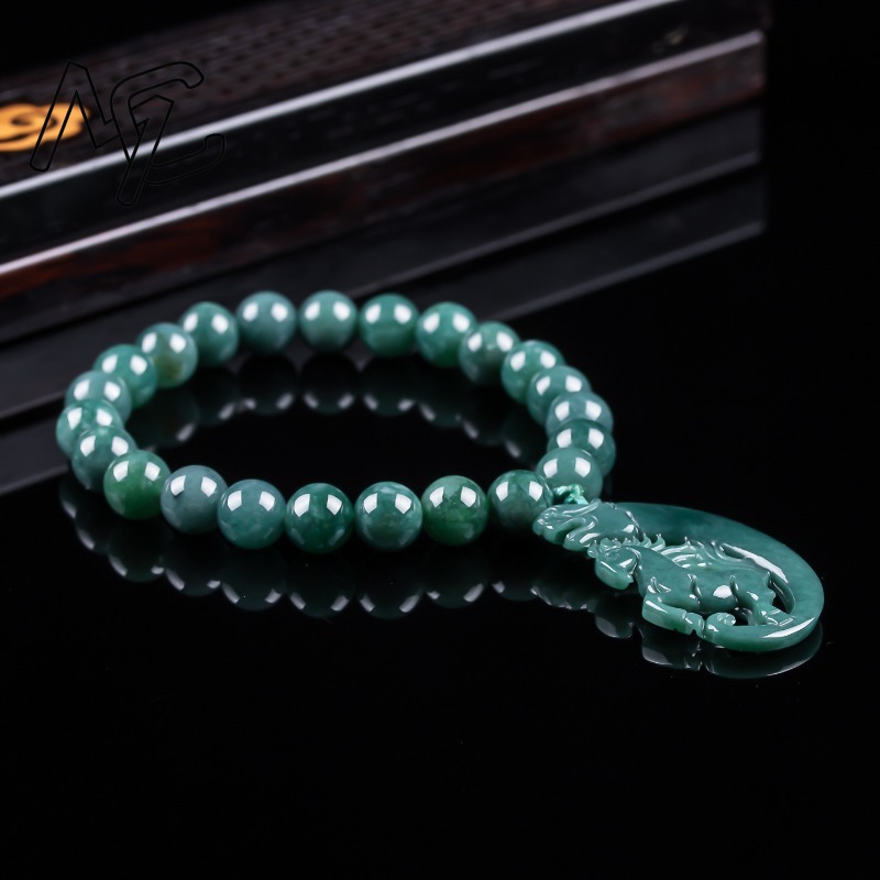 Pulseira de Contas de Jadeíta  - Beading avaliação e preço