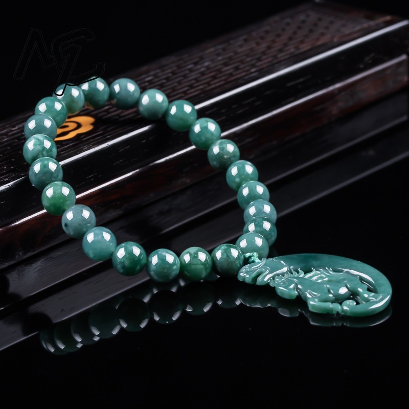Pulseira de Contas de Jadeíta  - Beading avaliação e preço