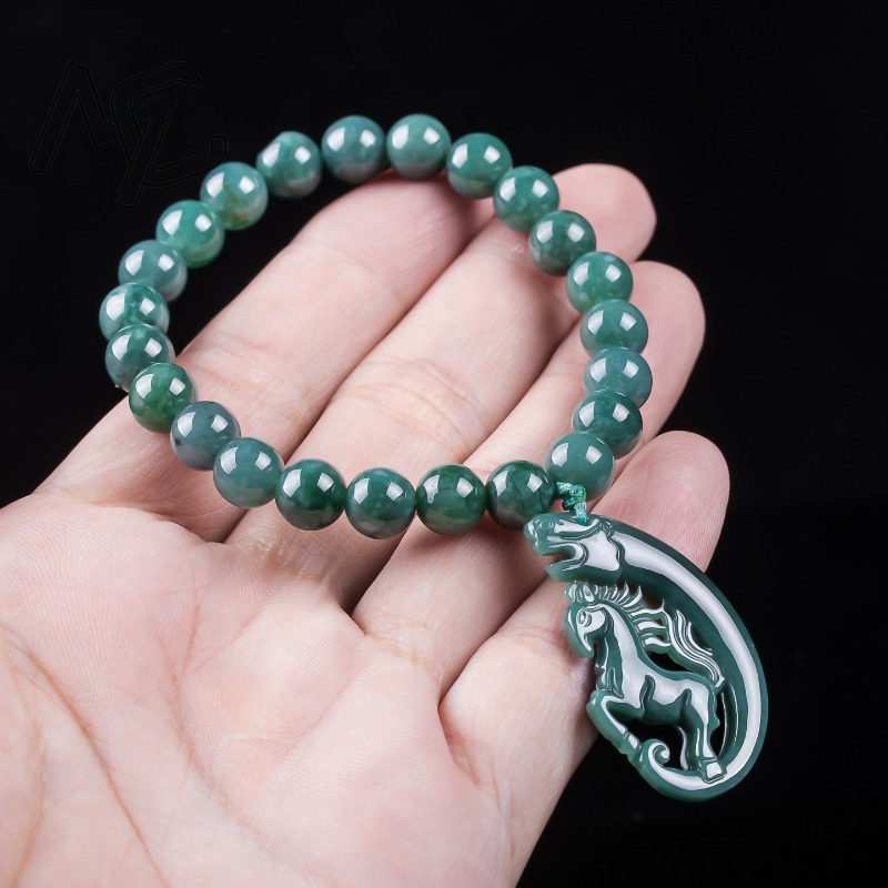 Pulseira de Contas de Jadeíta  - Beading avaliação e preço