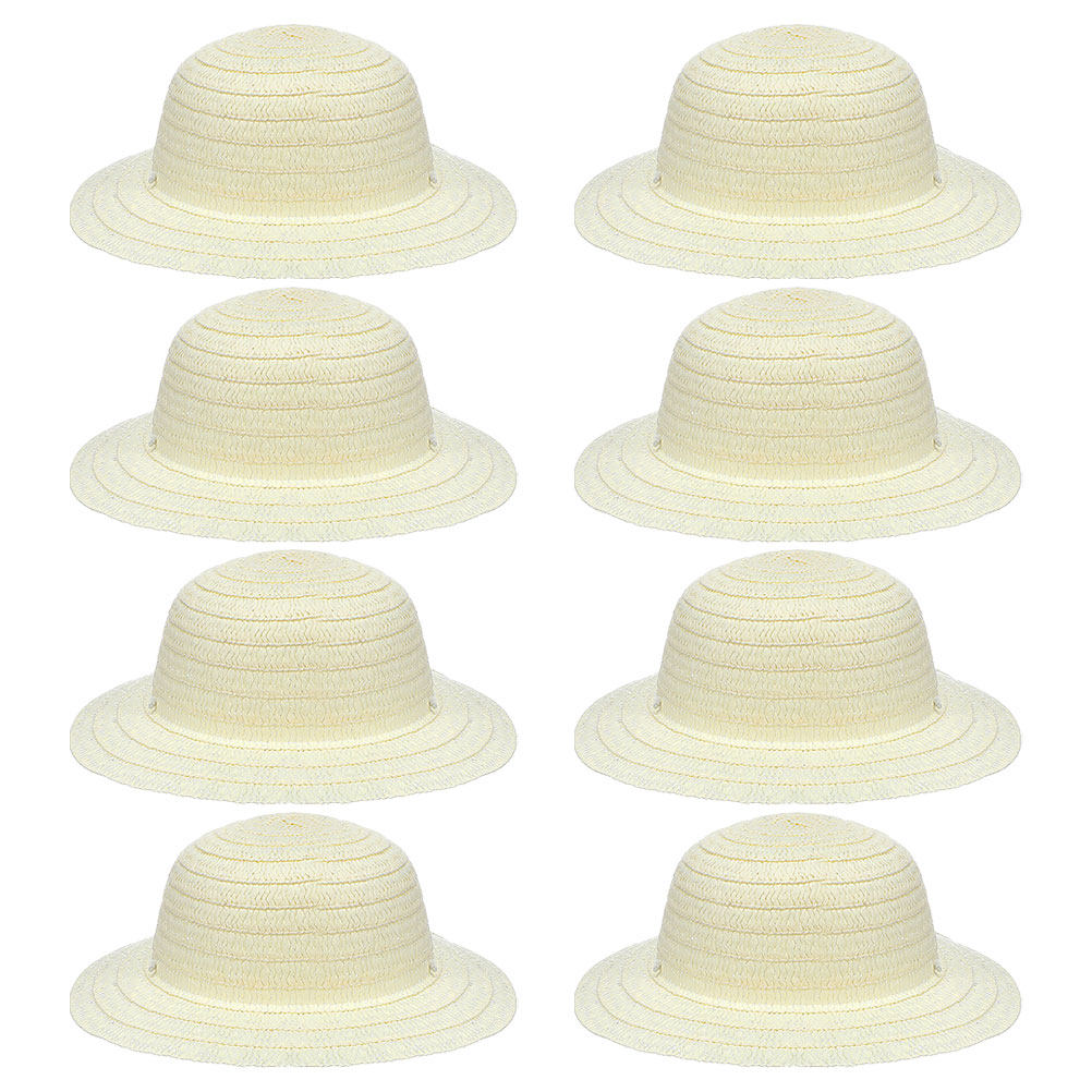 8 Chapéus de Palha para Crianç - Painting Supplies avaliação e preço