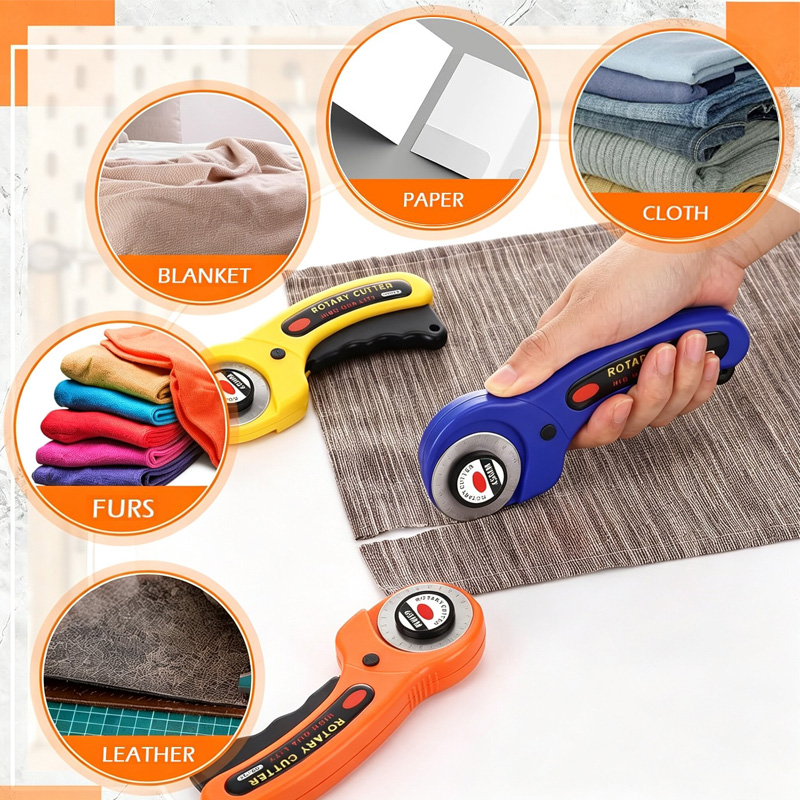 Cortador Rotativo de Tecido co - Rotary Cutter For Fabric 45Mm avaliação e preço