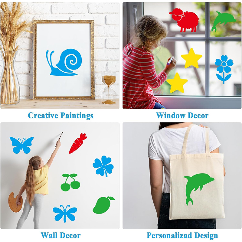 10/20 peças de estênceis para  - Painting Supplies avaliação e preço