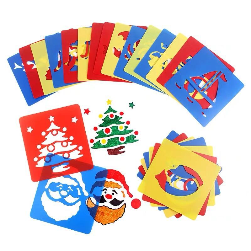 10/20 peças de estênceis para  - Painting Supplies avaliação e preço
