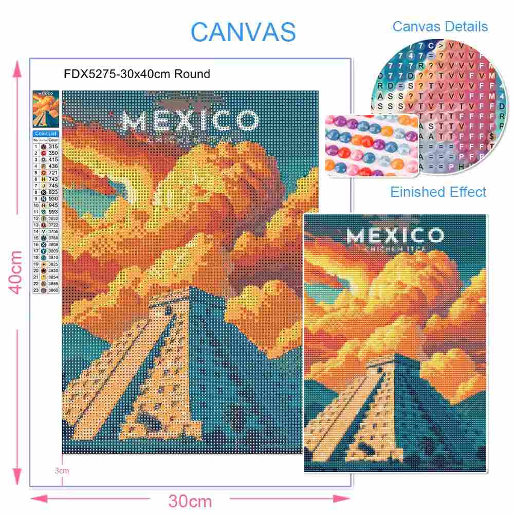 VIVID GEM Sanrio 5D DIY Diamon - 5D Diamond Painting Kit Full Drill avaliação e preço