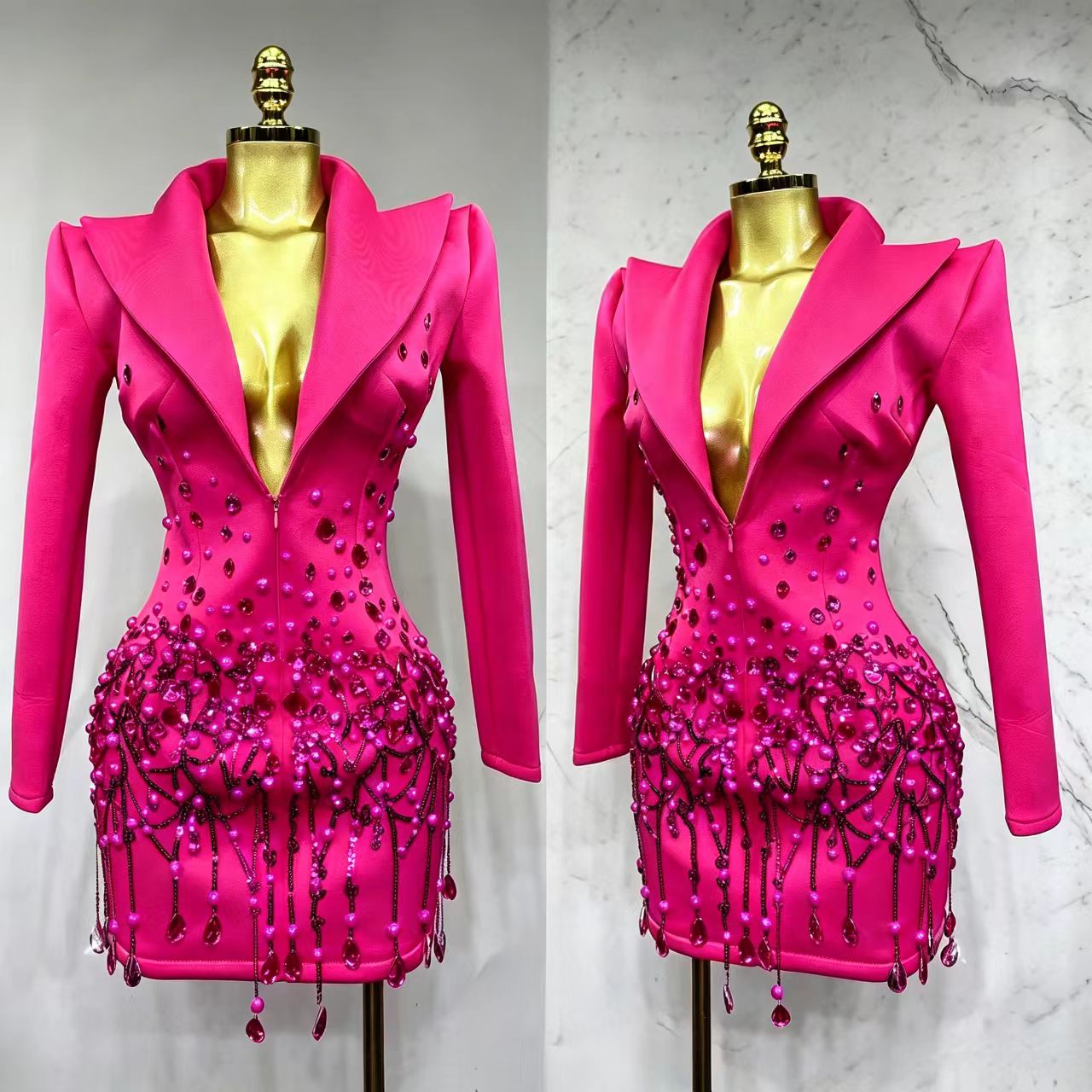 Vestido Mini de Manga Longa co - Mini Electric Sewing Machine Handheld avaliação e preço