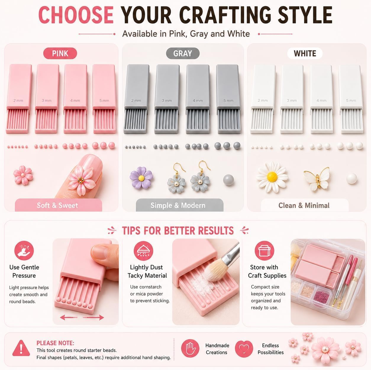 Kit 4 Peças: Ferramenta para C - Beading avaliação e preço