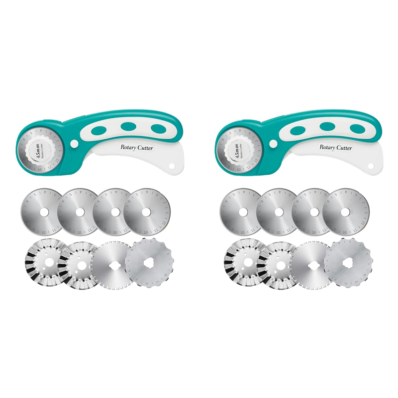 【TODAY-SOLO!】 Cortador rotativ - Rotary Cutter For Fabric 45Mm avaliação e preço
