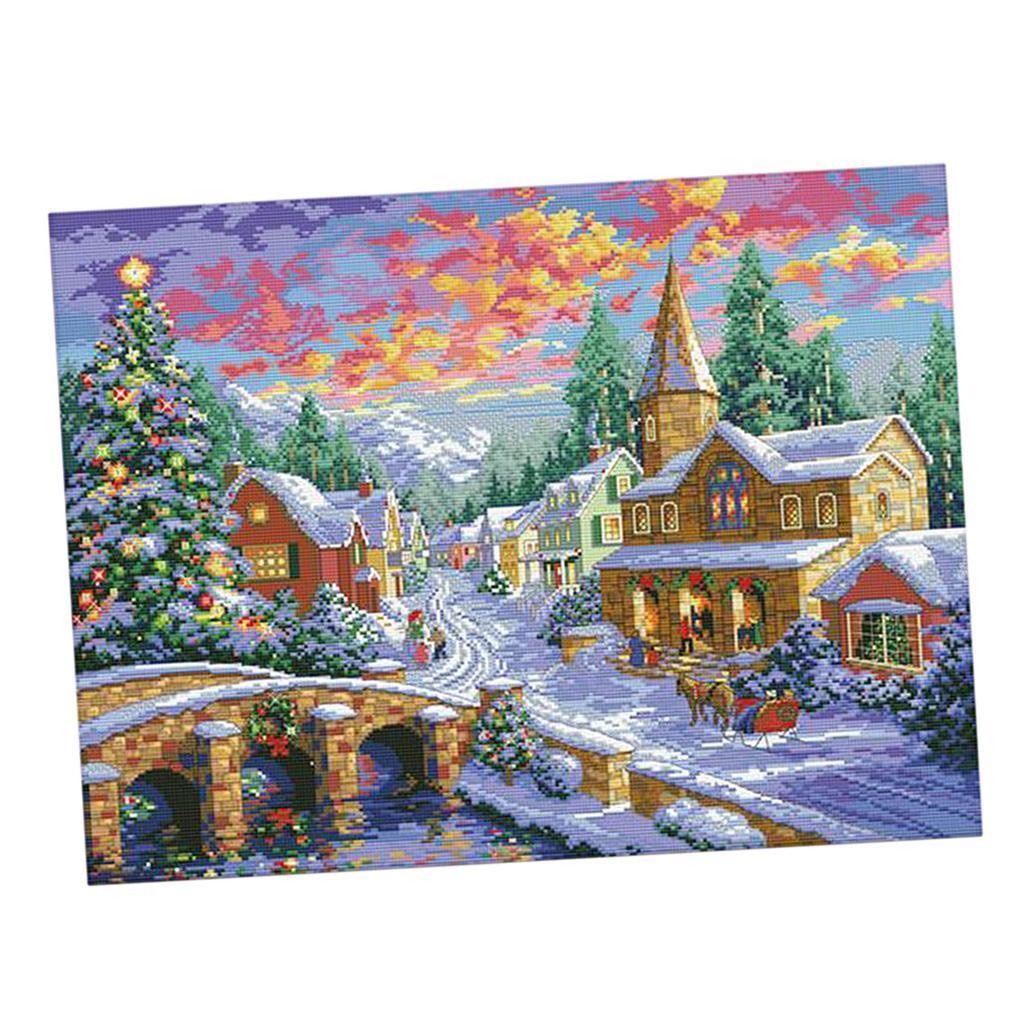 Kit de Bordado Ponto Cruz Esta - Cross Stitch Stamped Kits Beginners avaliação e preço