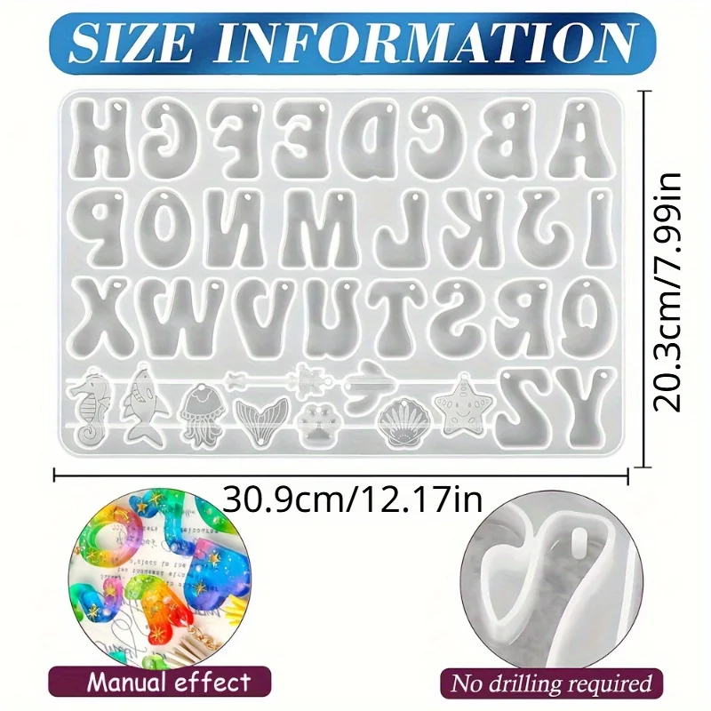 Conjunto de moldes de fundição - Silicone Epoxy Resin Molds Set avaliação e preço