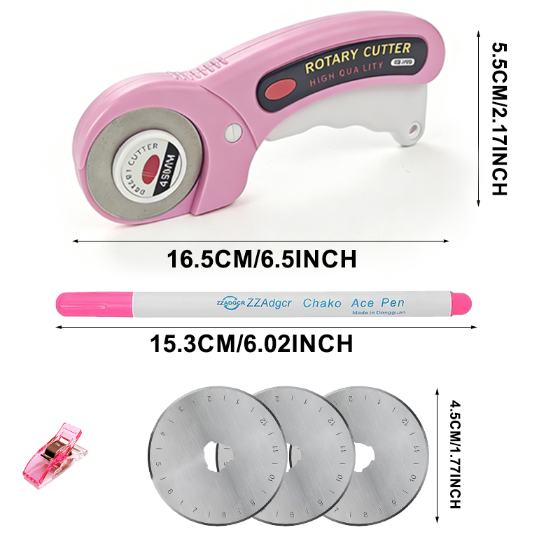 Cortador Rotativo de 45mm para - Rotary Cutter For Fabric 45Mm avaliação e preço