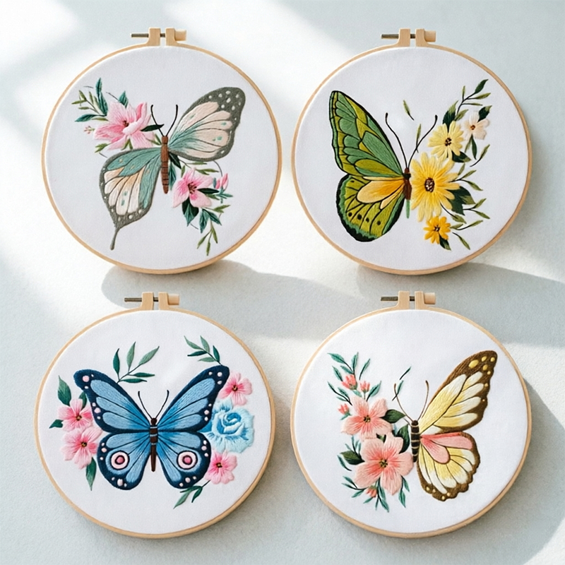 1 unidade de kit de bordado de - Embroidery avaliação e preço