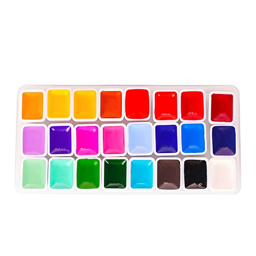 Conjunto de tintas aquarela co - Watercolor Paint Set Solid Pigment avaliação e preço