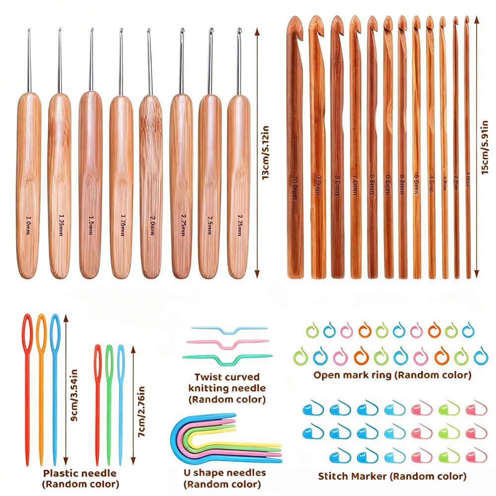 Conjunto de 74 Agulhas de Croc - Sewing avaliação e preço