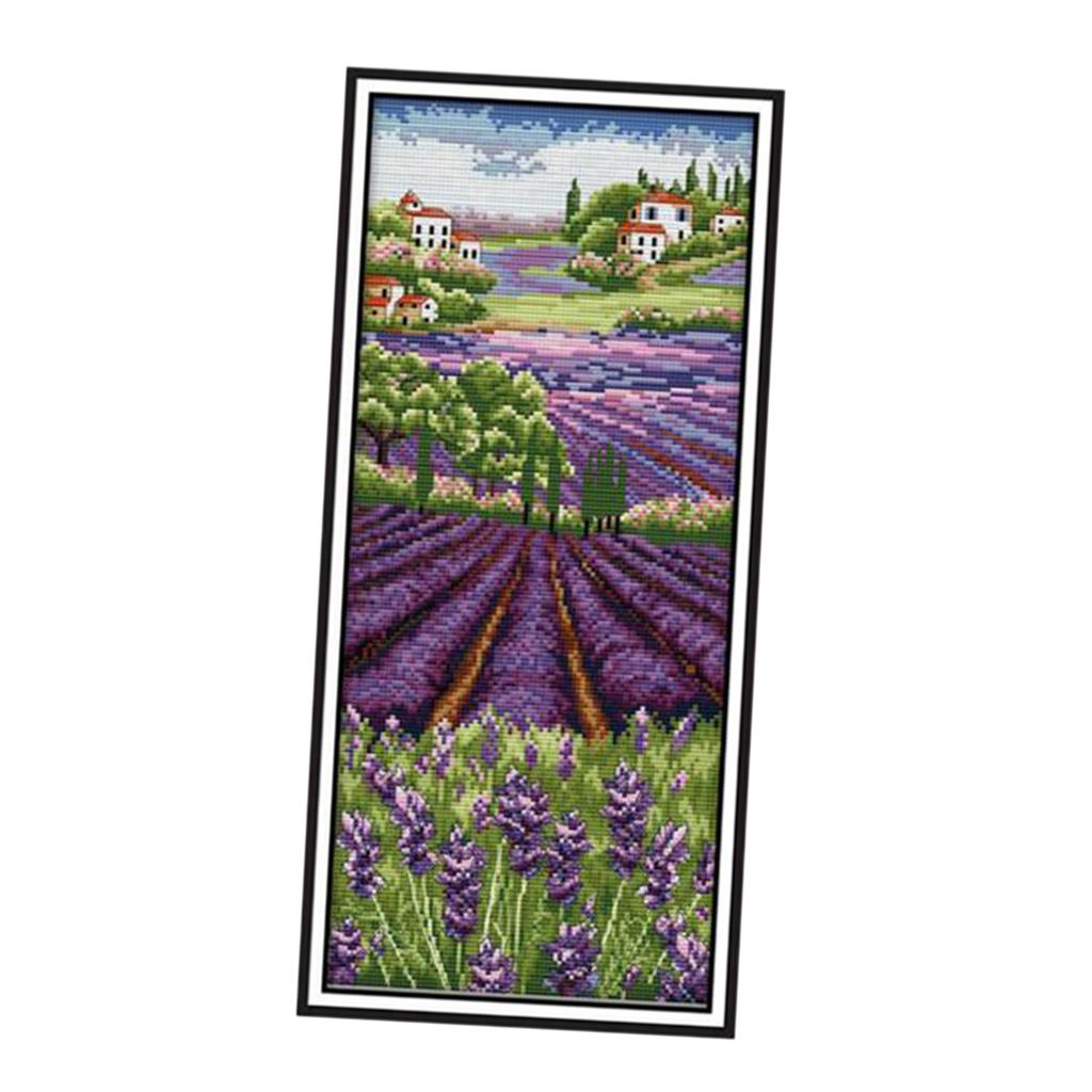 Kits de Bordado em Ponto Cruz  - Cross Stitch Stamped Kits Beginners avaliação e preço