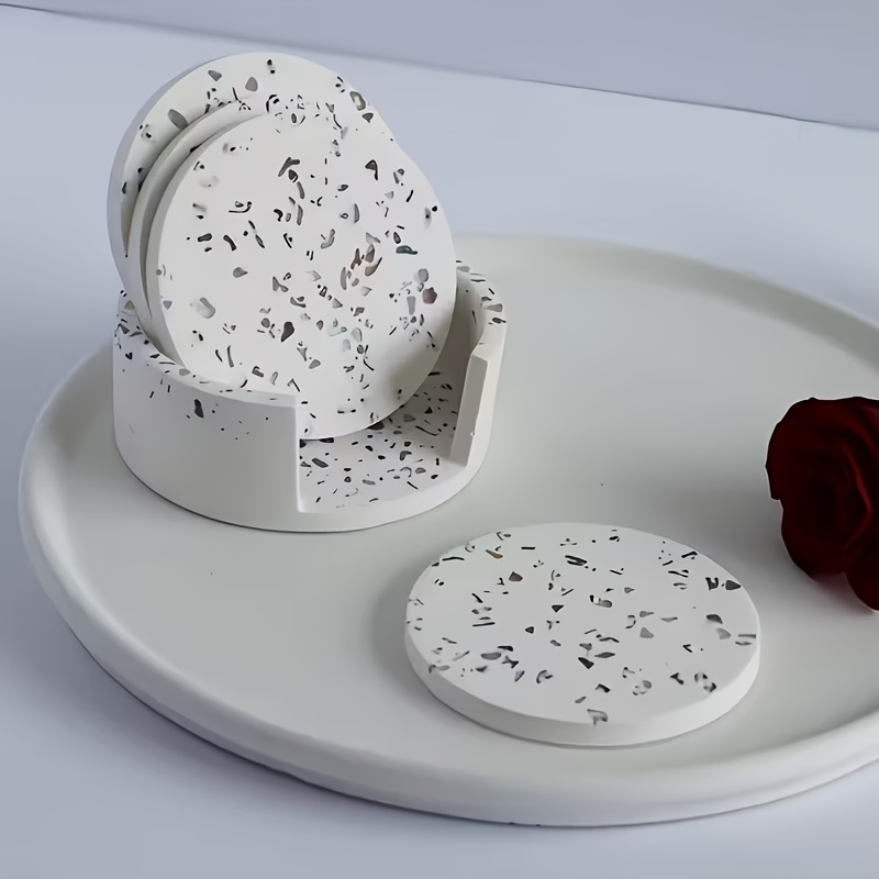Conjunto de 5 Formas Redondas  - Silicone Epoxy Resin Molds Set avaliação e preço