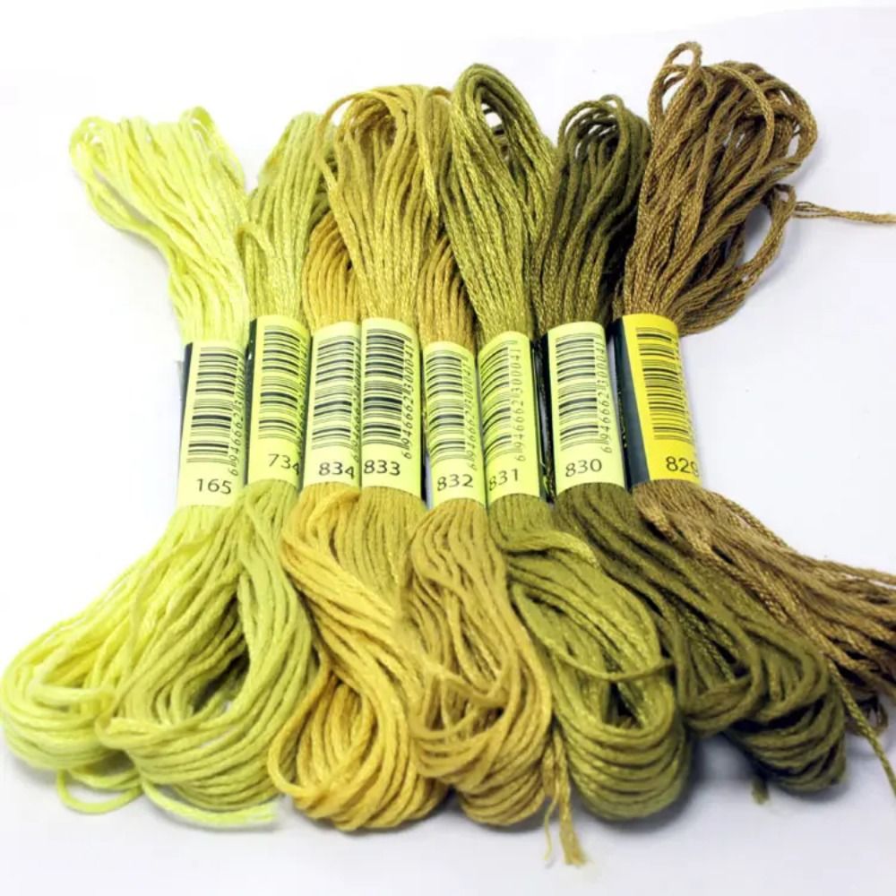 Algodão Cruz Ponto Bordado Lin - Cotton Embroidery Thread Skeins avaliação e preço