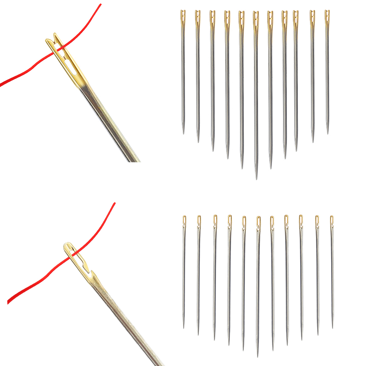 Agulhas de costura cega de aço - Cotton Embroidery Thread Skeins avaliação e preço