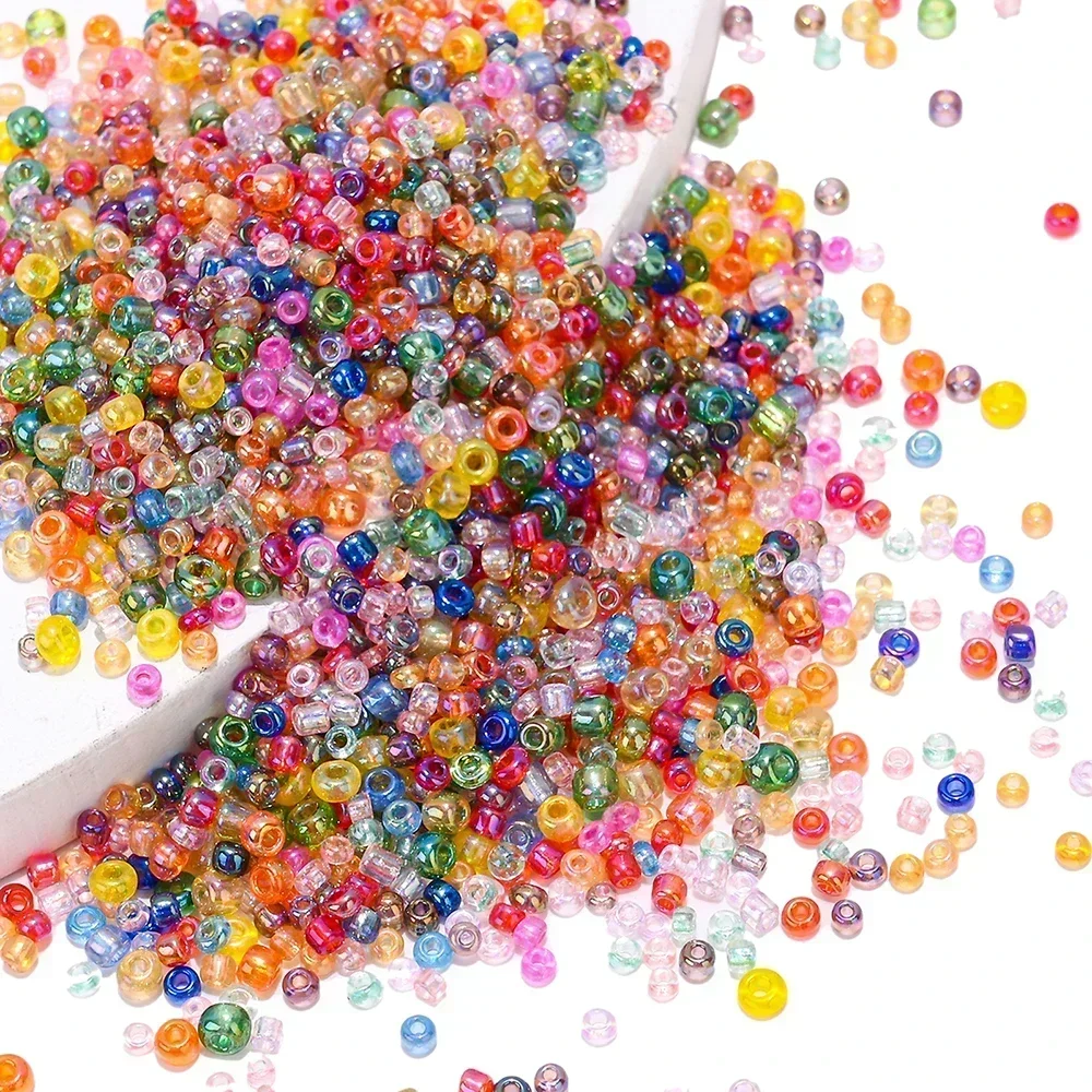 10g 2mm 3mm 4mm ab cor contas  - Glass Seed Beads 2Mm Jewelry Making avaliação e preço