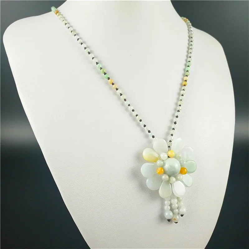 Certificado jade birmanês gira - Beading avaliação e preço