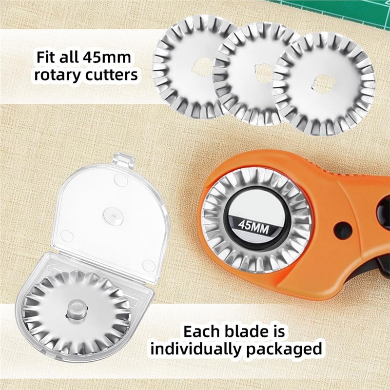 Lâminas de substituição AAAF p - Rotary Cutter For Fabric 45Mm avaliação e preço