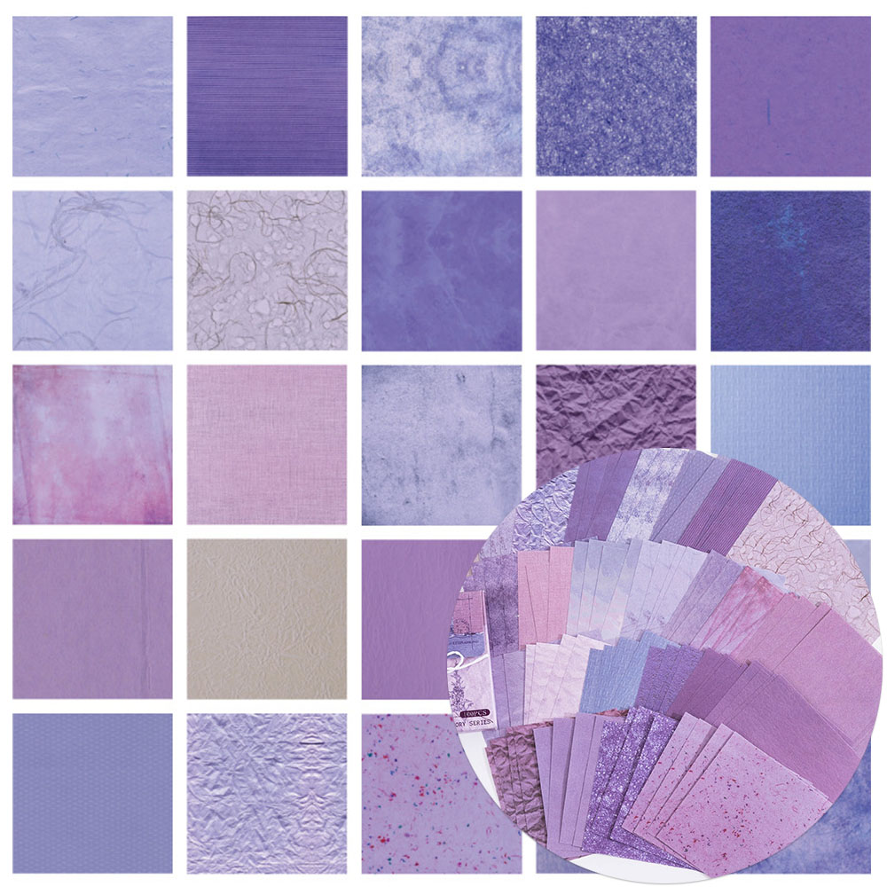 100 pçs textura colorida fundo - Vintage Junk Journal Scrapbooking Paper avaliação e preço