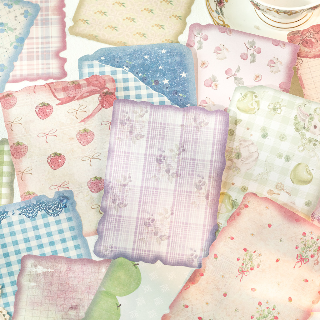 30 Folhas de Papel Vintage par - Vintage Junk Journal Scrapbooking Paper avaliação e preço