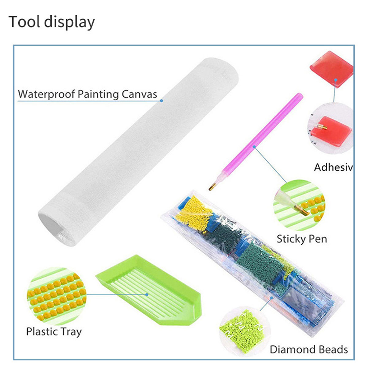Kit de Pintura em Diamante 5D  - 5D Diamond Painting Kit Full Drill avaliação e preço