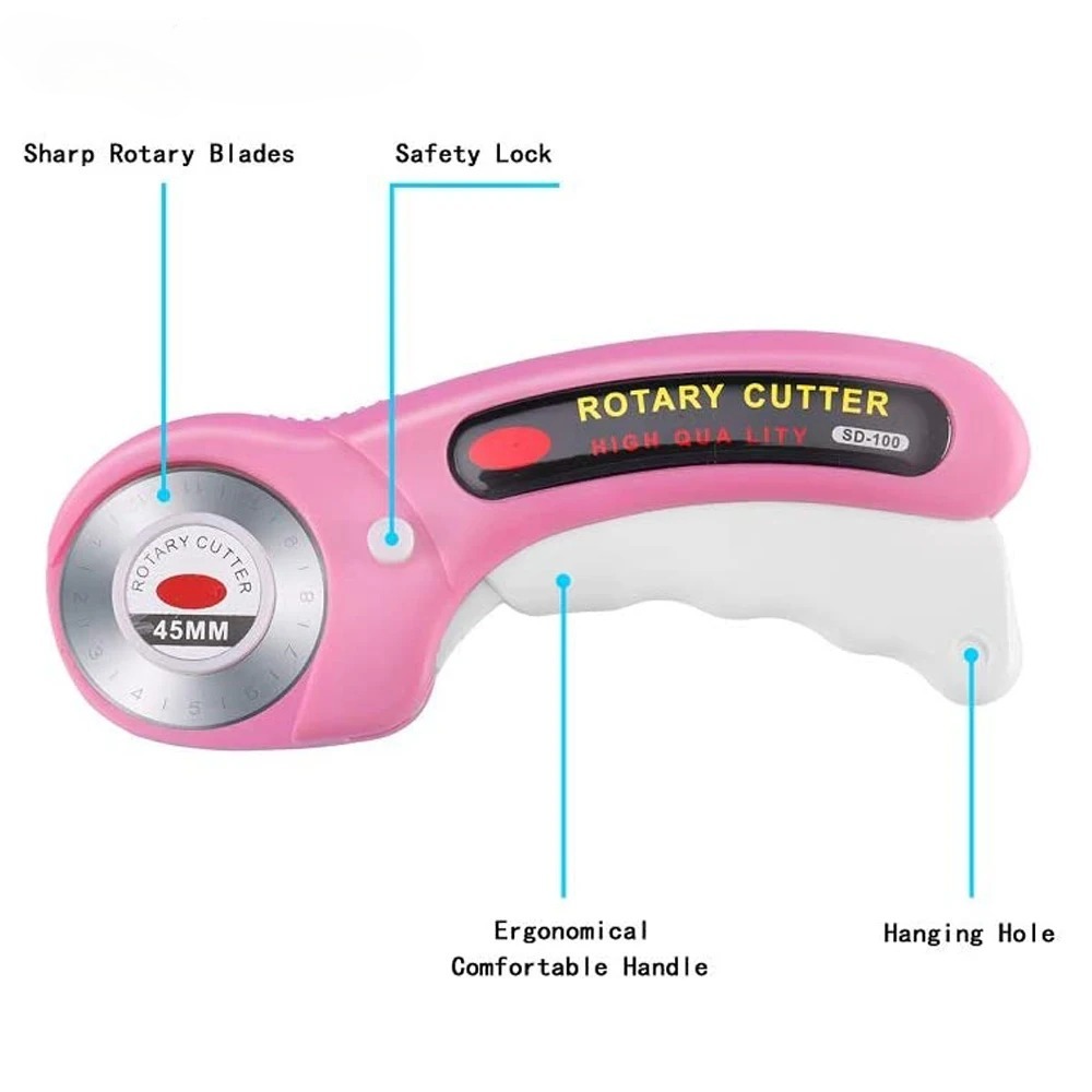 Conjunto de Cortador Rotativo  - Rotary Cutter For Fabric 45Mm avaliação e preço