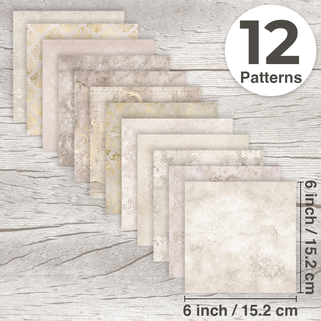 Papel de Scrapbook Vintage Mar - Vintage Junk Journal Scrapbooking Paper avaliação e preço