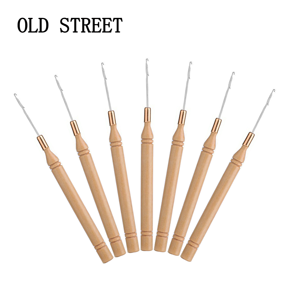 Agulha ergonômica com cabo de  - Wooden Crochet Hooks Ergonomic Handle avaliação e preço