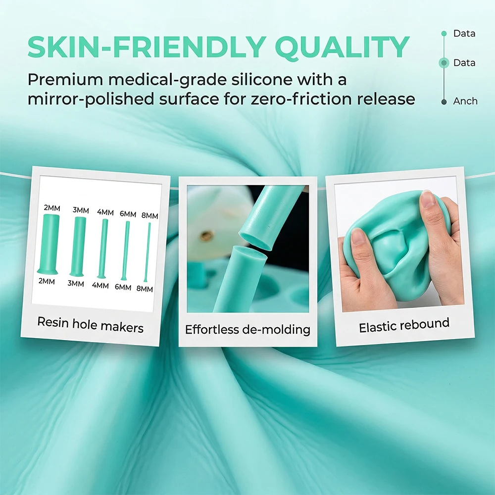 Kit de Ferramentas para Abrir  - Silicone Epoxy Resin Molds Set avaliação e preço