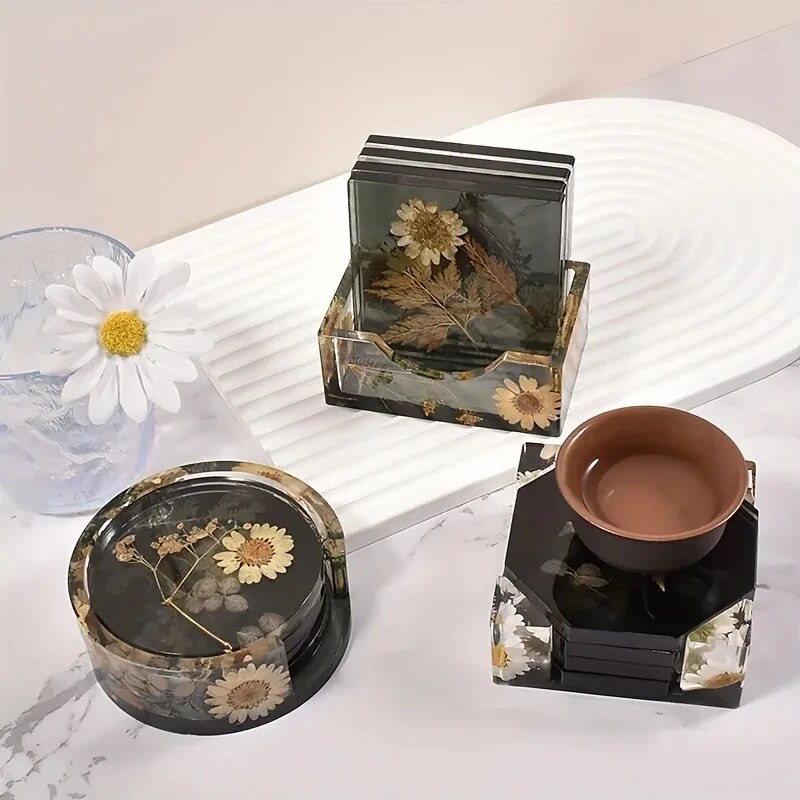 Conjunto de moldes de resina d - Silicone Epoxy Resin Molds Set avaliação e preço
