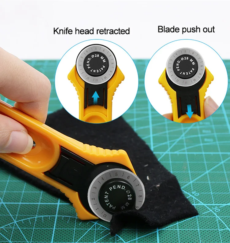 28/45mm lâminas de corte rotat - Rotary Cutter For Fabric 45Mm avaliação e preço