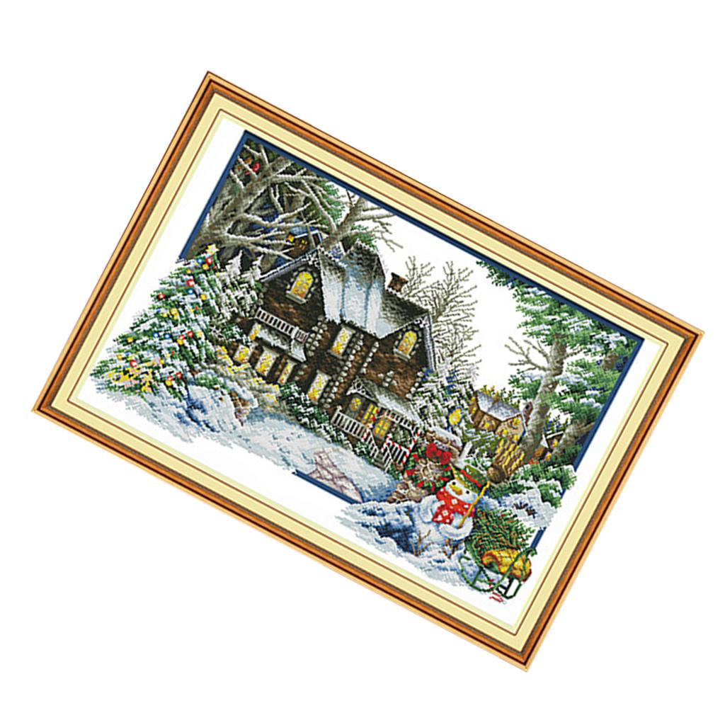Kit de ponto cruz estampado co - Cross Stitch Stamped Kits Beginners avaliação e preço