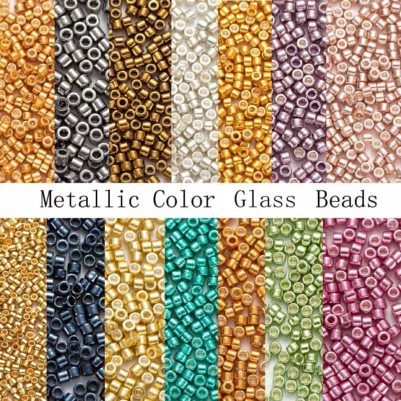 Contas de vidro MKU 1200 peças - Glass Seed Beads 2Mm Jewelry Making avaliação e preço