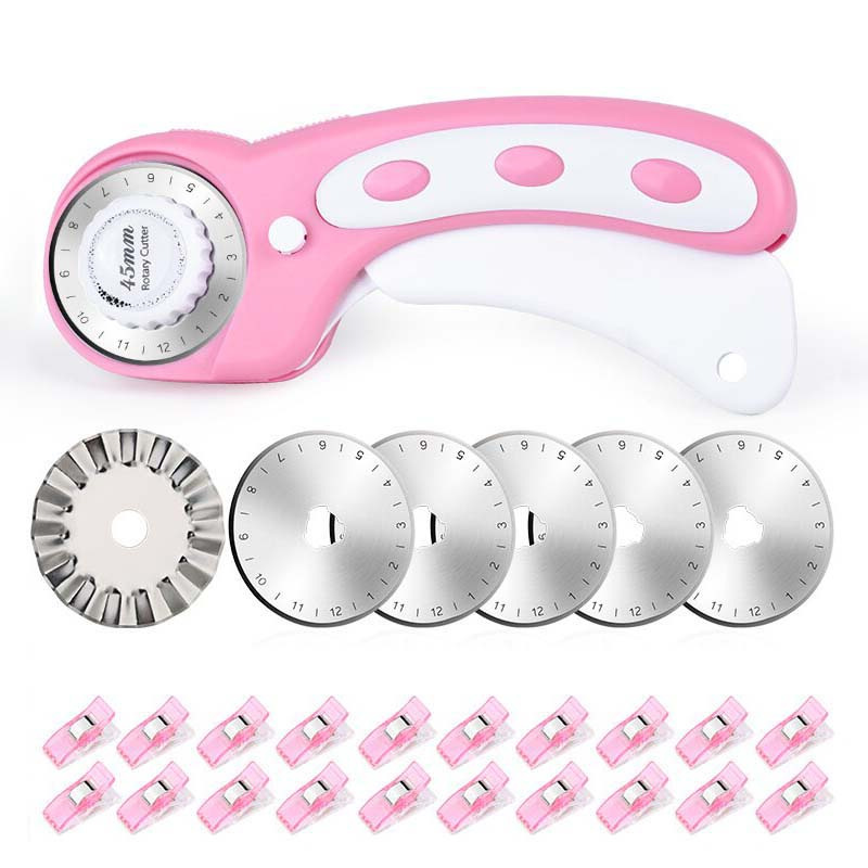 Rotary Cutter Set, Kit Quiltin - Rotary Cutter For Fabric 45Mm avaliação e preço